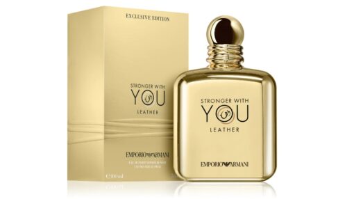 ARMANI - Stronger With You Leather EDP 100ml - imagine 2